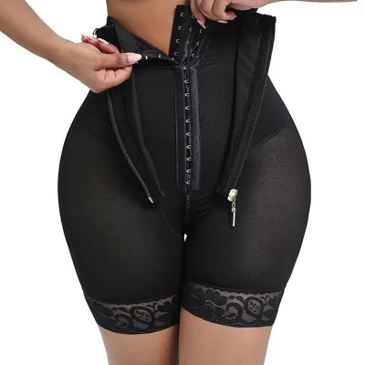 Women's Body Stage 3 Body Shaper High Waist Tummy Tucker Post Surgery Snatched Shapewear Tummy Control Bodysuit