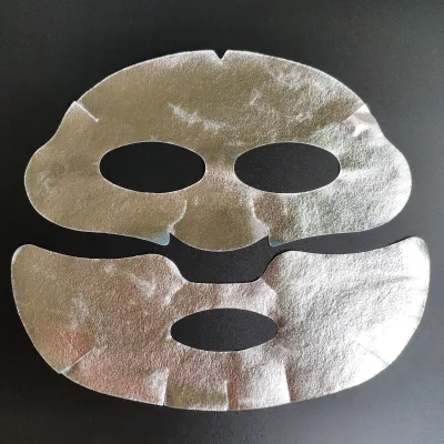 Silver Foil Facial Mask Paper Raw Material Fabric Dry Cloth Cotton for Sheet Masks Factory