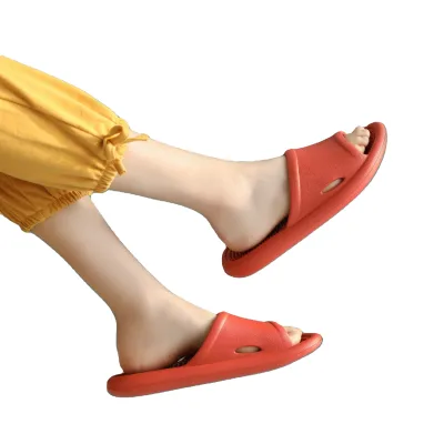 New Design Comfortable Lady  EVA Non-slip Pink Bathroom Slipper for Women Flip Flops Sandal