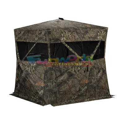 Portable Folding Camouflage Air Tent for Hunting Fishing Camping Traveling Waterproof Blind Outdoor Gear for Hiking