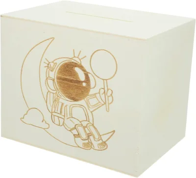 Wooden Piggy Bank, Cash Box Solid Wood Piggy Bank Oversized Piggy Bank, Adult Piggy Bank, Piggy Bank, Couple, Wooden Piggy Bank