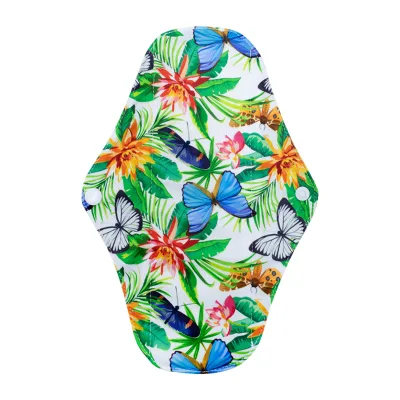 Non-disposable Reusable Bamboo Charcoal Menstrual Pads Cloth Sanitary Pads