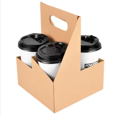 Practical Eco-Friendly Reusable Paper Cup Dispenser Waterproof Handle Home Office Countertop Coffee Cup Storage Accessories