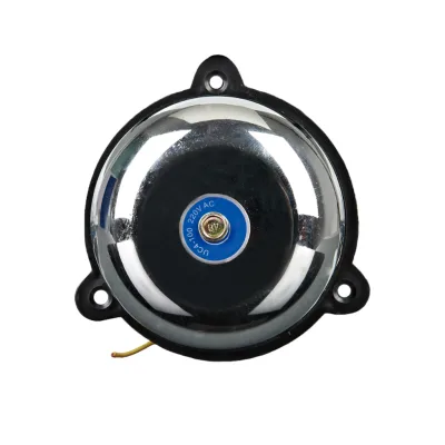 Manhua School Factory Alarm Bells Internal and External Striking Electric Bell with 65-90dB Sound and 3-380V Voltage