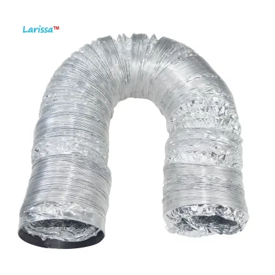 High Quality 4 Inch 1 Meter Layer Heat Resistant Waterproof and Durable Aluminum Foil Exhaust Pipe of Lampblack Hood for Kitchen