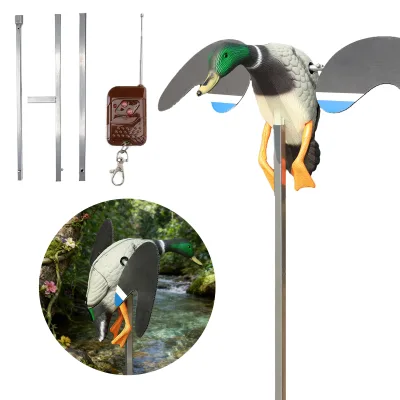 DaQin Outdoor Hunting Spinning Wing Electronic True Motion Motorised Goose Decoys Plastic Lightweight Model 20260119