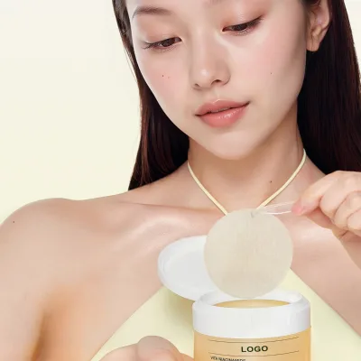 Quick and Deep Calming Toner Pads 60-pad for Nourishing Face Care Cotton Pad