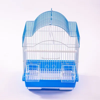 Durable Outdoor Metal Bird Cage Customizable Size Foldable Luxury Style Iron Stackable Design for Multiple Birds Made China