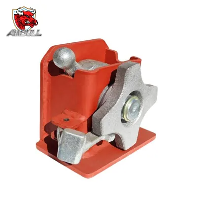 Heavy Duty Trailer Container Red Twist Lock Screw Type Container Lock
