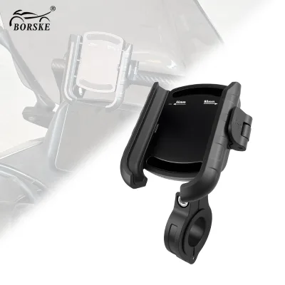 Customizable Universal Waterproof Motorcycle Mobile Phone Holder Stand Flexible Cell Phone Support