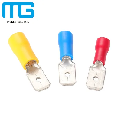 MDD Series Brass Insulated  Male Disconnect Terminals Male Lugs