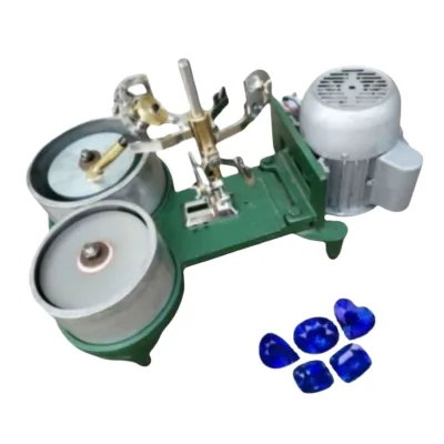 8inch 6inch Double Head Gem Faceting Equipment with Core Motor