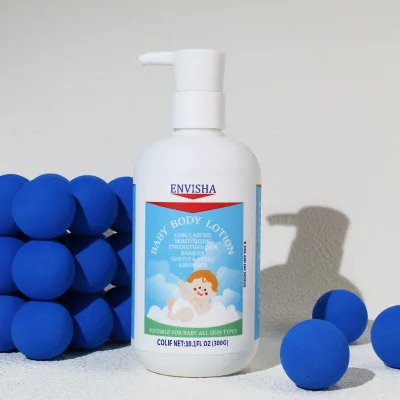 Vegan Organic Kid Skin Care Lotion Calming Baby Body Lotion Moisturizer Whitening Lightening Moisturizer Cream