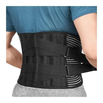 Best Selling Customized Medical Men Breathable Ceinture Back Pain Relief Waist Back Brace Lumbar Support Belt