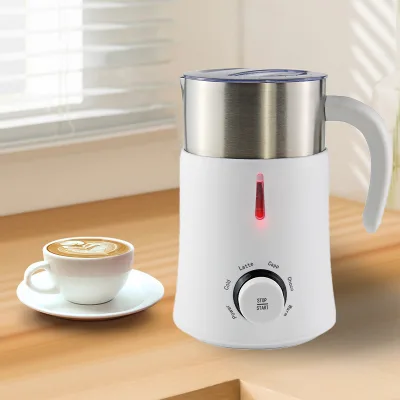 Electric Milk Frother Portable Blender and Juicers Sustainable Electric Milk Frother White Milk Frother