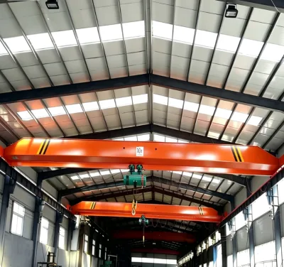 20Ton LDA Type Single Girder Overhead Travelling Crane Span 19.5m Customized for Factory Workshop