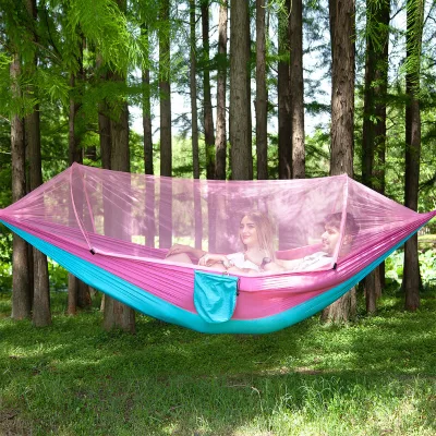 High Quality Outdoor Portable Lightweight Tent Hammock Camping Waterproof Net Hammock