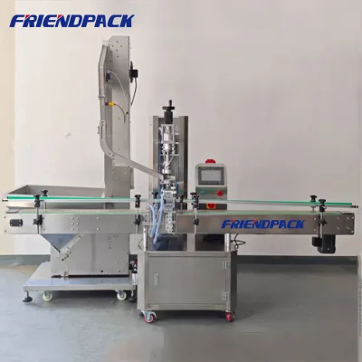 Single Head Servo Chuck Capping Machine Precision Torque Control for Food Beverage Plastic Glass Bottle