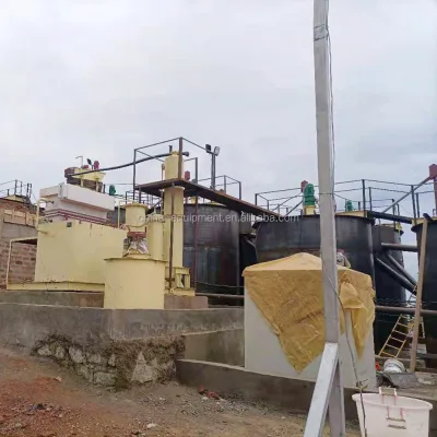 China JXSC Professional Manufacturer 5TPH Small Scale Rock Gold Mining Processing CIP Beneficiation Plant