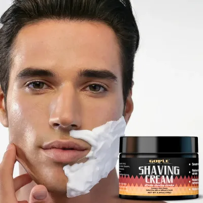 Private Label Men Shaving Cream for Smooth Shaving Organic Shaving Cream Moisturizing & Refreshing Beard Relieve Shaving Stress