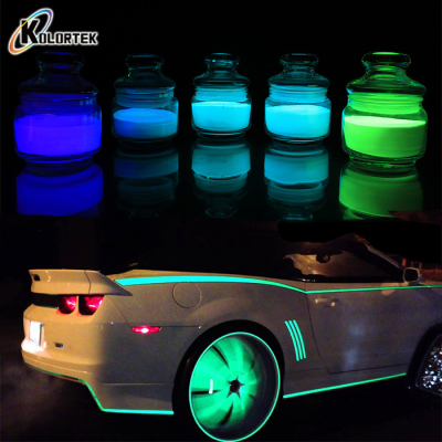Photoluminescent Pigments, Glow in the Dark Car Paint Luminous Pigment