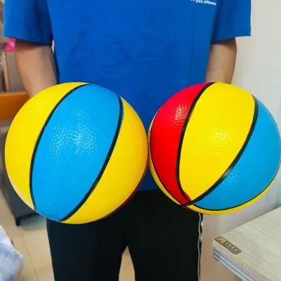 Factory Direct Sale Inflatable PVC Toy Basketball Lightweight Bouncy Sport Ball Jun Bao JB-02