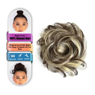 Bun Hair Extension Ponytail Chignon Cheveux Naturels Meche Braid Human Hair 100 Human Hair Bun Chignon Scrunchies