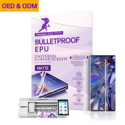 0.25mm Soft Hydrogel Matte EPU Screen Protector Material Film for Smart Mobile Phone