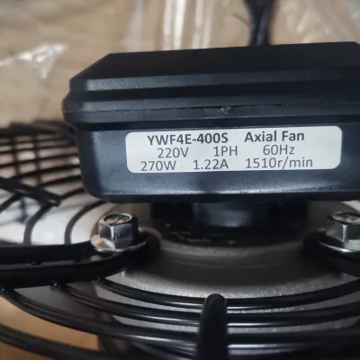 Exhaust Fan Axial Motor Model YWF4E-400S 220V 60HZ 1PH for Cooling System Electric OEM