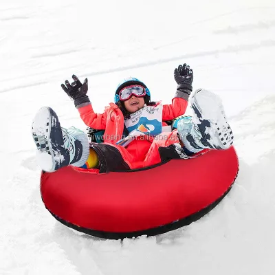 Cheap Wholesale Butyl Inner Tube Outdoor Inflatable Snow Sled Tube Environmentally Snow Ski Circle