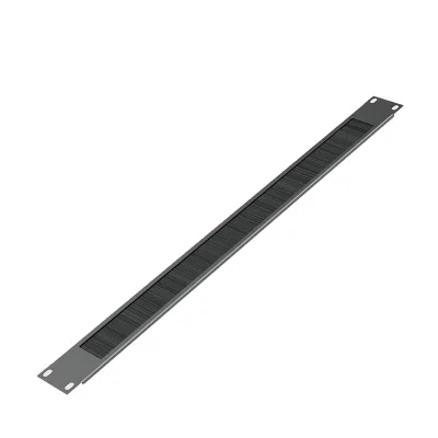 ZHEFAN brush panel seal for prevents dust ingress Network Cabinet Cable Manager with Brush