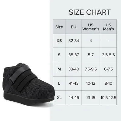 Medical Grade Forefoot Off Loading Shoe Air Foot Rest Shoe JW811 for Forefoot Surgery Recovery