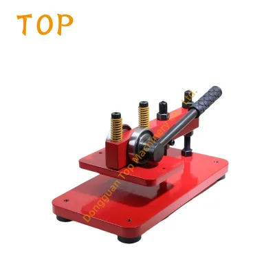 Non Hydraulic Small Mechanical Multi Sheet Paper Fabric Leather Die Cutting Press Used for Leather Goods Stores