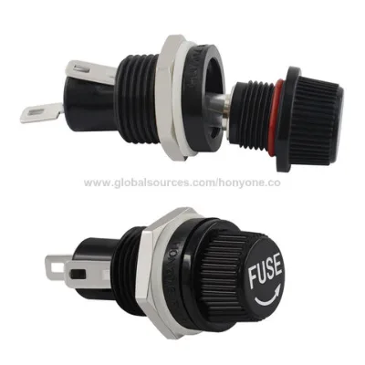 Honyone waterproof iP65 fuse holder for 5x20mm fuse 10A 250V,RoHS