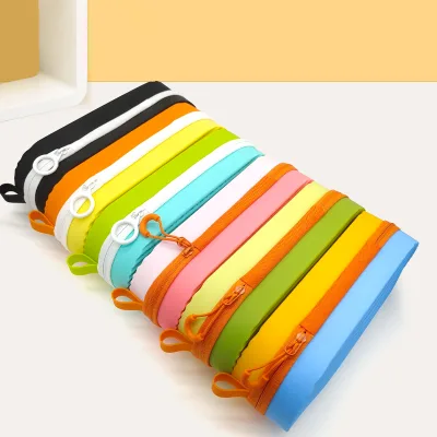 Large Silicone Sunglass Storage Organizer Quick-Drying Eyeglasses Cases with Zipper for Travel Beach Box