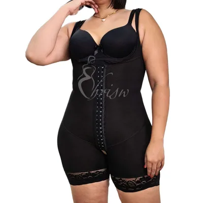 Full Post-operative Compression Garment with Thick Straps High Compression and for Daily Use