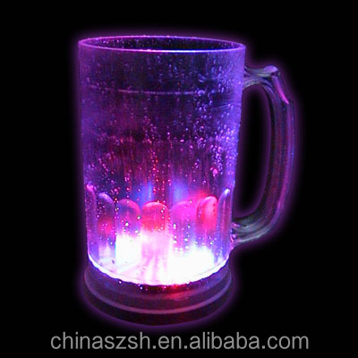 LED Light up Big Size Beer Glass for Drinking Beer
