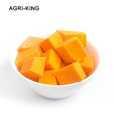 Frozen Pumpkin Dice Grade a HACCP Certified Bulk Packaging