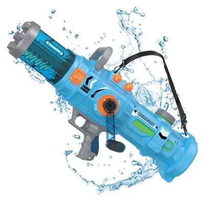 Best Selling Kids Adults New Model Hand Crank Repeating Water Gun Toys Long Shooting High Capacity Super Blaster Water Toy Games