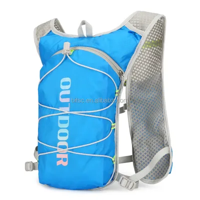 Multifunctional Running Backpack Marathon Reflective Running Vest Backpack Water Bag Veste Running Vest Hydration