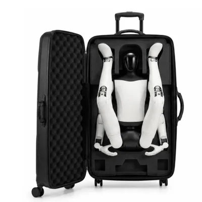 Heavy Duty Waterproof Dustproof EVA Robot Transport Trolley Box Custom Logo Supported