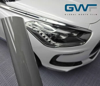 8 Year No Fade Smoke Black TPU Headlight Tint Film Light 50% VLT Dark 35% VLT In-Mass Dyed Anti UV Films