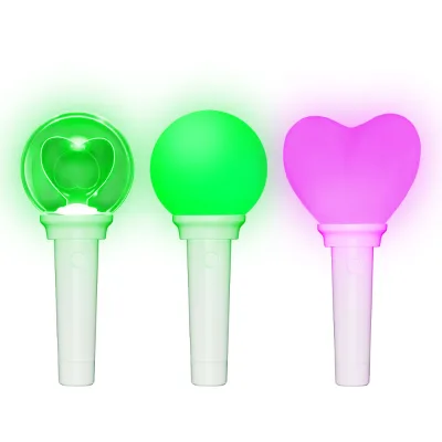 LED Party Stick Big Glow Sticks Rave Light Glowing Green Glowsticks Rechargeable Bulk Pack Large up Accessories LED RGB Stick