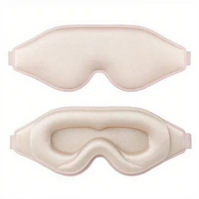 High Quality Memory Foam Comfortable Stereo Nose 3D Sleep Eye Mask with Adjustable Strap