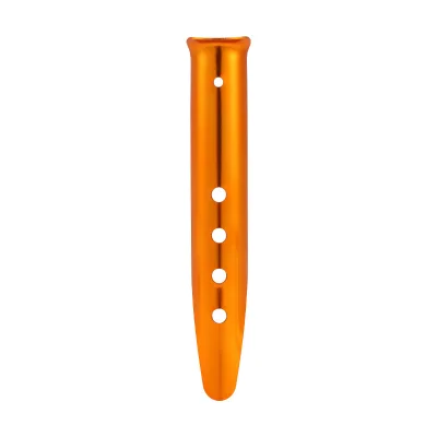 Hot Sale High Quality 23*3.6cm U Shape Outdoor Camping Windproof Titanium Red Tent Peg Outdoor Tent Peg Stake