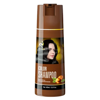 Black Shampoo for Grey Hair Covers Gray Hair in 5 Minutes Strengthen and Restore Shampoo Hair Color Dye Shampoo