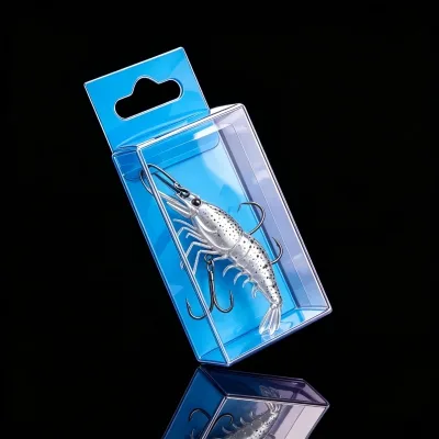 Clbz Brand Transparent Rectangle Storage Box for Fish Hooks and Bait with Customized UV Printing and 0.25-1.0mm Thickness