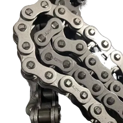 428H Carbon Steel Double Roller Chain Silent Heavy Duty Driven Industrial Transmission Roller Chain for Shutter Equipment