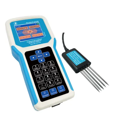 JXTC Handheld Color LED Display Screen Soil Tester Multiparameter 7-in-1 Soil Analyzer NPK Meter
