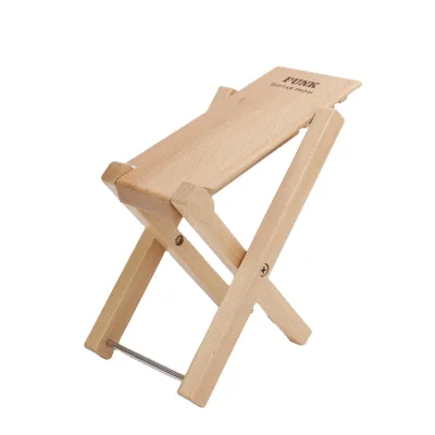 Wood Material Classical Folk Music Wooden Guitar Pedal Metal Guitar Footstool Adjustable High Quality Guitar Pedal